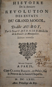 Histoire de la dernière révolution des états du grand mongol dédiée au Roy.