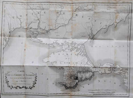 Voyage en Crimée et sur les bords de la Mer Noire, pendant l'année 1803; Suivi d'un Mémoire sur le Commerce de cette Mer, et de Notes sur les ...