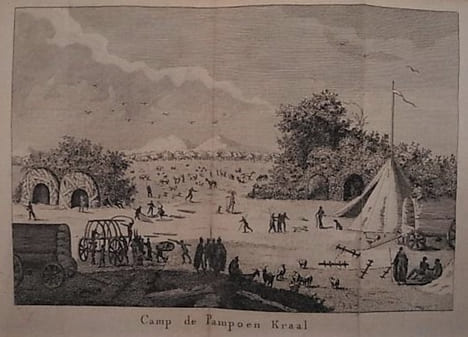 VOYAGE DANS L'INTERIEUR DE L'AFRIQUE PAR LE CAP DE BONNE-ESPERANCE DAN LES ANNEES 1780, 81, 82, 83, 84 et 85.. LEVAILLANT François.