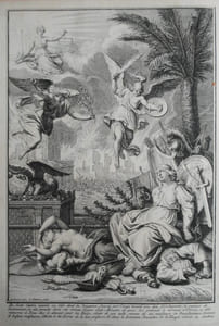 Histoire des Juifs et des peuples voisins depuis la décadence des Royaumes d’Israël & de Juda jusqu’à la mort de Jésus-Christ. Traduite de l’Anglois. Nouvelle édition corrigée, avec des cartes et des figures. 