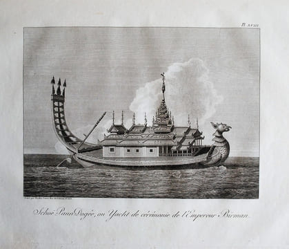 Relation de l’ambassade anglaise, envoyée en 1795 dans le royaume d’Ava, ou l’empire des Birmans.. SYMES MICHAEL.