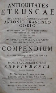 Antiquitates Etruscae.