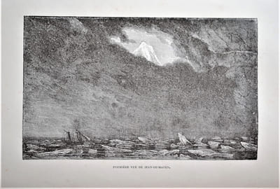 LETTRES ÉCRITES DES RÉGIONS POLAIRES PAR LORD DUFFERIN ET TRADUITE DE L'ANGLAIS AVEC L'AUTORISATION DE L'AUTEUR PAR F. DE LANOYE, OUVRAGE ILLUSTRÉ DE VINGT-CINQ VIGNETTES SUR BOIS ET ACCOMPAGNÉ DE TROIS CARTES. 
