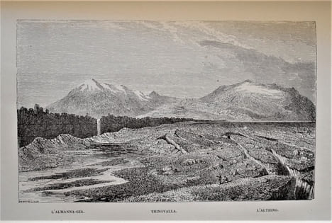 LETTRES ÉCRITES DES RÉGIONS POLAIRES PAR LORD DUFFERIN ET TRADUITE DE L'ANGLAIS AVEC L'AUTORISATION DE L'AUTEUR PAR F. DE LANOYE, OUVRAGE ILLUSTRÉ DE ...