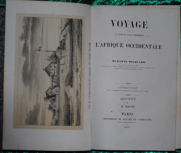 voyage sur la cote et dans l'intérieur de l'afrique occidentale