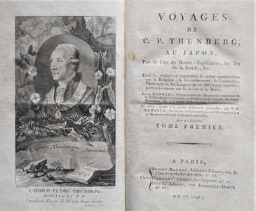 Voyages au Japon, Par le Cap de Bonne-Espérance, les îles de la Sonde, &c. Traduites, rédiges et augmentés de notes considérables sur la religion, le Gouvernement, le Commerce, l’Industrie et les Langues de ces différentes contrées, particulièrement sur les Javan et le Malai.