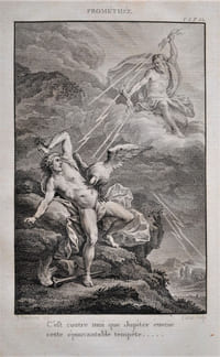Théâtre des Grecs, Nouvelle édition, Enrichie de très belle gravures, & augmentée de la Traduction entière des pièces Grecques dont il n’existe que des Extraits dans toutes les éditions précédentes ; & de comparaisons, d’observations & de remarques nouvelles, par MM. De Rochefort et Du Theil, de l’Académie Royale des Inscriptions & Belles-Lettres ; & par M***.
