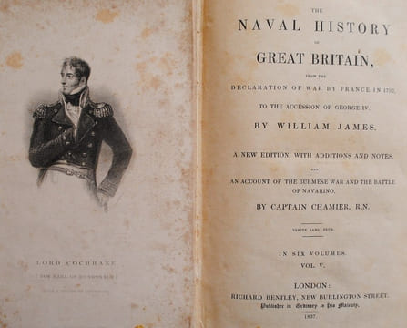 The Naval History of Great Britain, from the declaration of war by France in 1793 to the accession of George IV. by William James a new edition with ...