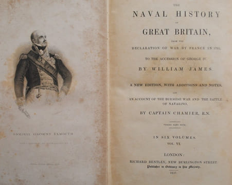 The Naval History of Great Britain, from the declaration of war by France in 1793 to the accession of George IV. by William James a new edition with ...
