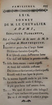 Lettres Familières de M. le Président de Montesquieu. Nouvelle Édition, Augmentée de plusieurs Lettres & autres Ouvrages du même Auteur, qui ne se ...