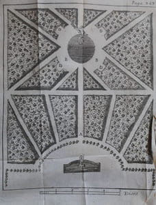 Le jardinier Fleuriste, ou la Culture universelle des Fleurs, Arbres, Arbustes, Arbrisseaux servant à l’embellissement des Jardins. Contenant plusieurs Parterres sur des dessins nouveaux, Bosquets, Boulingrins, Salles, Salons, & autres Ornemens de Jardin. Avec la manière de rechercher des Eaux, de les conduire dans les Jardins, & une instruction sur les Basins ; Ouvrage où tous les Curieux trouveront de quoi s’amuser agréablement. 