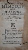 Nouveaux mémoires des Missions de la compagnie de Jesus dans le Levant. Tome VI.. FLEURIAU (R.P.) – SICARD.