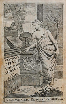 Voyage de Dalmatie, de Grèce et du levant.. WHELER G.