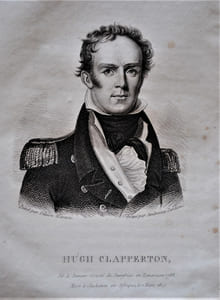 Second voyage dans l’intérieur de l’Afrique, depuis le golf du Bénin jusqu’à Sackatou, pendant les années 1825, 1826 et 1827 ; suivi du voyage de Richard Lander, de Kano à la côte maritime ; traduits de l’Anglais par MM. Eyriès et de La Renaudière.
