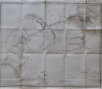 Second voyage dans l’intérieur de l’Afrique, depuis le golf du Bénin jusqu’à Sackatou, pendant les années 1825, 1826 et 1827 ; suivi du voyage de Richard Lander, de Kano à la côte maritime ; traduits de l’Anglais par MM. Eyriès et de La Renaudière.
