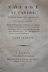 Voyage au Canada, pendant les années 1795, 1796 et 1797. Ouvrage traduit de l'anglais [...].
