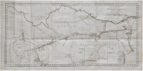 Voyage dans l'Afrique septentrionale, depuis Le Caire jusqu'à Mourzouk, capitale du royaume de Fezzan. Suivi d'éclaircissements sur la géographie de ...