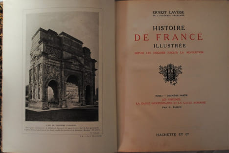 HISTOIRE DE FRANCE ILLUSTREE DEPUIS LES ORIGINES JUSQU'A LA REVOLUTION. LAVISSE
