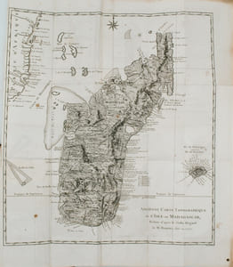 Voyages à Madagascar, au Maroc et aux Indes orientales.