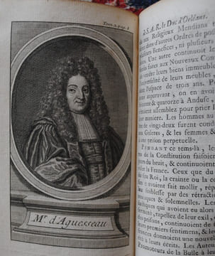 Mémoires de la Régence de S.A.R. Le Duc D’Orléans, durant la minorité de Louis XV Roi de France. Enrichis de figures en taille-douce. . PIOSSENS ...