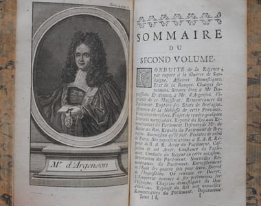 Mémoires de la Régence de S.A.R. Le Duc D’Orléans, durant la minorité de Louis XV Roi de France. Enrichis de figures en taille-douce. 