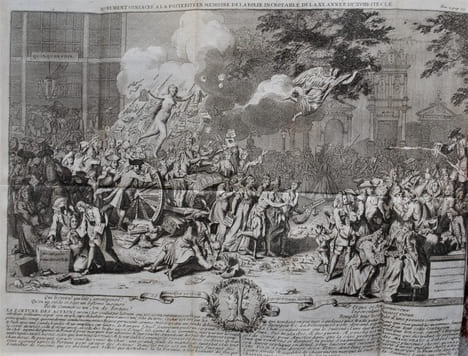 Mémoires de la Régence de S.A.R. Le Duc D’Orléans, durant la minorité de Louis XV Roi de France. Enrichis de figures en taille-douce. . PIOSSENS ...