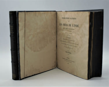 Instructions nautiques sur les Mers de l'Inde, par James Horsburgh, Traduites de l'anglais, en 1837, par M. Le Prédour , deuxième édition revue sur la sixième édition anglaise de 1852 et augmentée de ….
