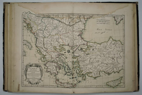 Atlas moderne ou Collection de cartes sur toutes les parties du Globe Terrestre par plusieurs auteurs. . BONNE , Rigobert