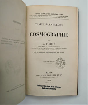Traité élémentaire de Cosmographie. PICHOT , Jules