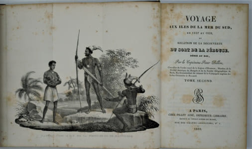 Voyage aux îles de la Mer du Sud entre 1827 et 1828, et relation de la découverte du sort de La Pérouse.
