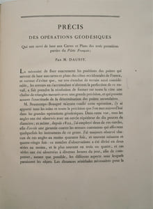 Exposé des travaux relatifs à la reconnaissance hydrographique des cotes occidentales de France, suivi d'un précis des opérations géodésiques qui ont servi de base aux cartes et plans des trois premières parties du "Pilote François" par M. Daussy