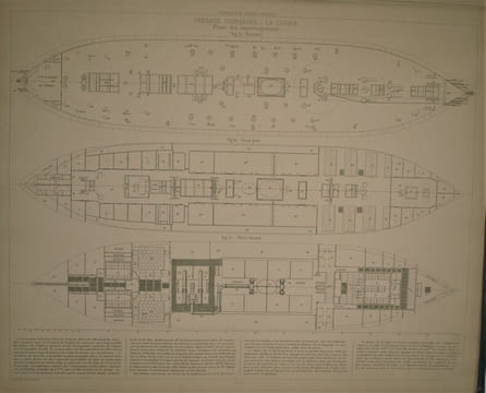 Souvenirs de Marine. Collection de plans ou dessins de navires et de bateaux anciens ou modernes existants ou disparus avec les éléments numériques ...