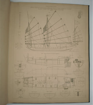 Souvenirs de Marine. Collection de plans ou dessins de navires et de bateaux anciens ou modernes existants ou disparus avec les éléments numériques ...