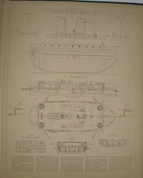 Souvenirs de Marine. Collection de plans ou dessins de navires et de bateaux anciens ou modernes existants ou disparus avec les éléments numériques ...