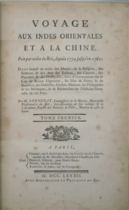 Voyage aux Indes orientales et à la Chine depuis 1774 jusqu'en 1781 : Dans Lequel on Traite Des Moeurs, de la Religion, Des Sciences & Des Arts Des Indiens, Des Chinois, Des Pégouins, & Des Madégasses ; Suivi D'Observations Sur le Cap de Bonne-Espérance, Les Isles de France & de Bourbon, Les Maldives, Ceylan, Malacca, Les Philippines & Les Moluques, & de Recherches Sur L'Histoire Naturelle de ces Pays