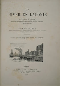 Un hiver en Laponie.
Voyage d'hiver en Suède, Norvège, en Laponie et dans la Finlande septentrionale.