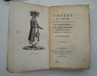Voyage en Chine à la suite de l’ambassade de Lord Macartney , par John Barrow , traduit de l’anglais par J.B.J. Breton-