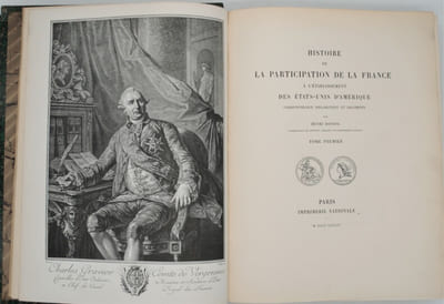 Histoire de la participation de la France à l'établissement des États-Unis d'Amérique : correspondance diplomatique et documents
