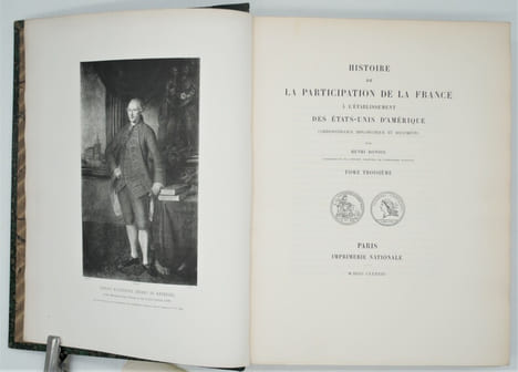 Histoire de la participation de la France à l'établissement des États-Unis d'Amérique : correspondance diplomatique et documents. DONIOL , Henri