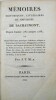 Mémoires historiques, littéraires et critiques de Bachaumont, depuis l'année 1762 jusques 1788 ; ou Choix d'anecdotes historiques, littéraires, ...