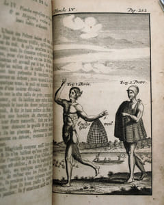 Histoire de la Virginie contenant : I/ L'histoire du premier établissement dans la Virginie, & de son gouvernement jusques-à-présent. II/ Les productions naturelles & les commodités du païs, avant que les anglais y négociassent, & l'améliorassent. III/ La religion, les loix, & les coutumes des indiens naturels, tant dans la guerre, que dans la paix. IV/ L'état présent du païs, tant à l'égard de la police, que de l'amélioration du païs. Par un ancien natif & habitant du païs, traduite de l'anglois.