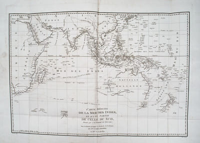 RELATION DU VOYAGE A LA RECHERCHE DE LA PÉROUSE, FAIT PAR ORDRE DE L’ASSEMBLÉE CONSTITUANTE, PENDANT LES ANNÉES 1791, 1792, ET PENDANT LA 1ère ET LA 2ème ANNÉE DE LA RÉPUBLIQUE FRANCOISE.