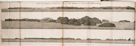 Relation des iles Pelew, situees dans la partie occidentale de l'ocean pacifique, composee sur les Journeaux et les communications du Capitaine Henri ...