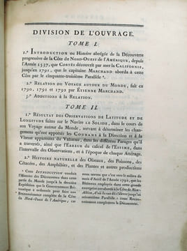 Voyage autour du monde, pendant les années 1790, 1791, et 1792, précédé d'une introduction historique, auquel on a joint des recherches sur les terres ...