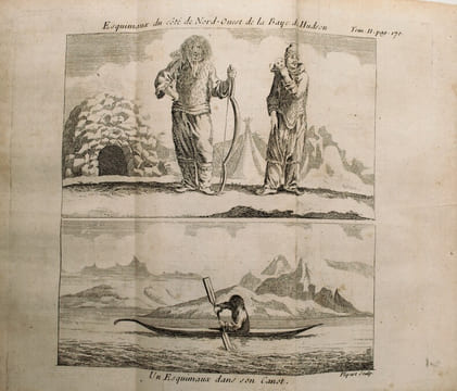 Voyage de la baye de Hudson. Fait en 1746 & 1747, pour la découverte du passage de Nord-Ouest.
. ELLIS , Henry
