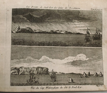 Voyage de la baye de Hudson. Fait en 1746 & 1747, pour la découverte du passage de Nord-Ouest.
. ELLIS , Henry
