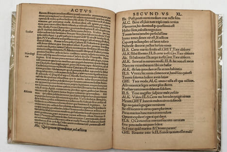 Scaenica progymnasmata, hoc estludicra praeexercitamenta, cum explanatione Jacobi spegel Selestani Caes. Secret . REUCHLIN (Johannes)
