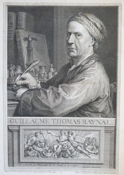 HISTOIRE PHILOSOPHIQUE ET POLITIQUE DES ETABLISSEMENTS ET DU COMMERCE DES EUROPEENS DANS LES DEUX INDES. RAYNAL GUILLAUME