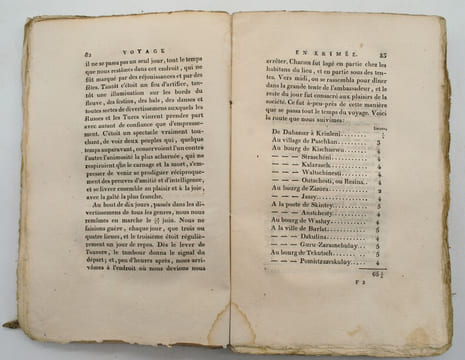 Voyage en Krimée, suivi de la Relation de l'Ambassade envoyée de Pétersbourg à Constantinople en 1793 ; Publié par un jeune Russe, attaché à cette ...