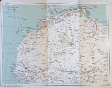 DE SAINT LOUIS A TRIPOLI PAR LE LAC TCHAD